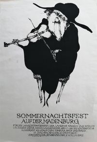 Sommernachtsfest auf der Madenburg 21.6.1973